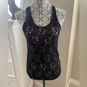Wilfred Aritzia Lace Racerback Tank